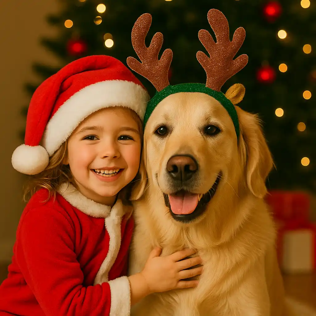 Marcos y tarjetas navideñas para fotos